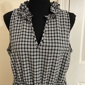 Donna Morgan gingham sundress 12